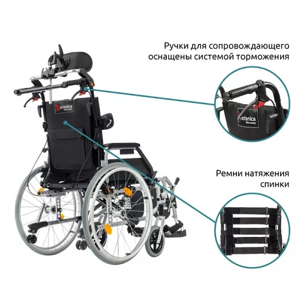 Кресло - коляска Comfort 400 UU (ДЦП) ОРТОНИКА (1)