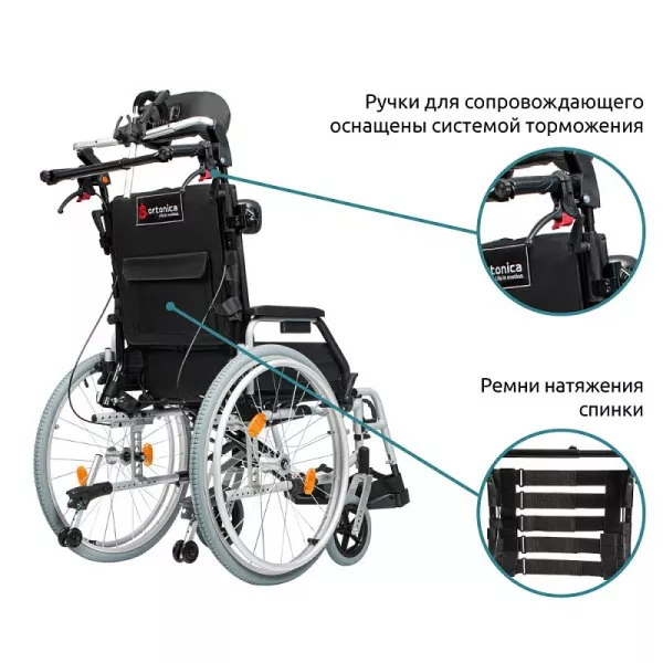 Кресло - коляска Comfort 200 PP (ДЦП) ОРТОНИКА (2)
